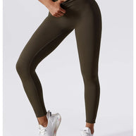 WW | Atmungsaktive Push-up Yoga Leggings Mit Pfirsich Hebung