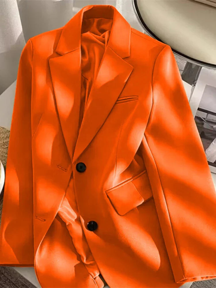WW | Frauen Jacken Pink Kleine Anzug Frauen Mantel Lässig Kleine Lose Koreanische Version Kleine Anzug Frauen Design Sans Blau Jacke Frauen
