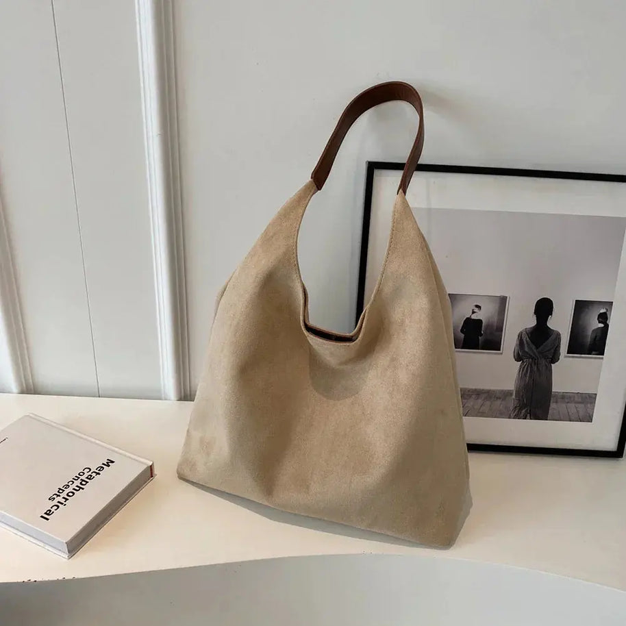 WW | Tote Tasche Aus Wildleder