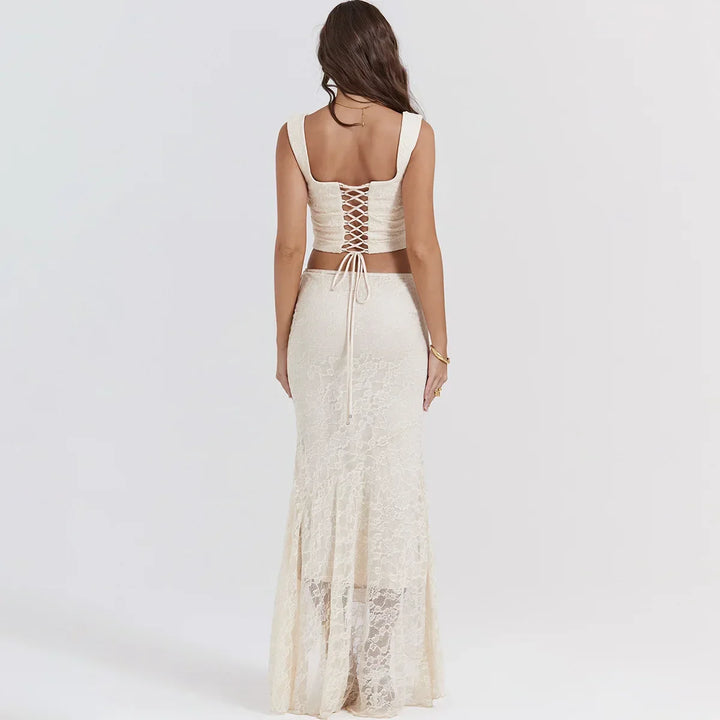 W&W Mode | Elegantes 2-teiliges Kleider-sat