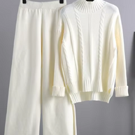 WW | Modernes, Elegantes Strick-Zweiteiler-Set
