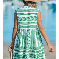 WW | Gestreiftes Midi Kleid