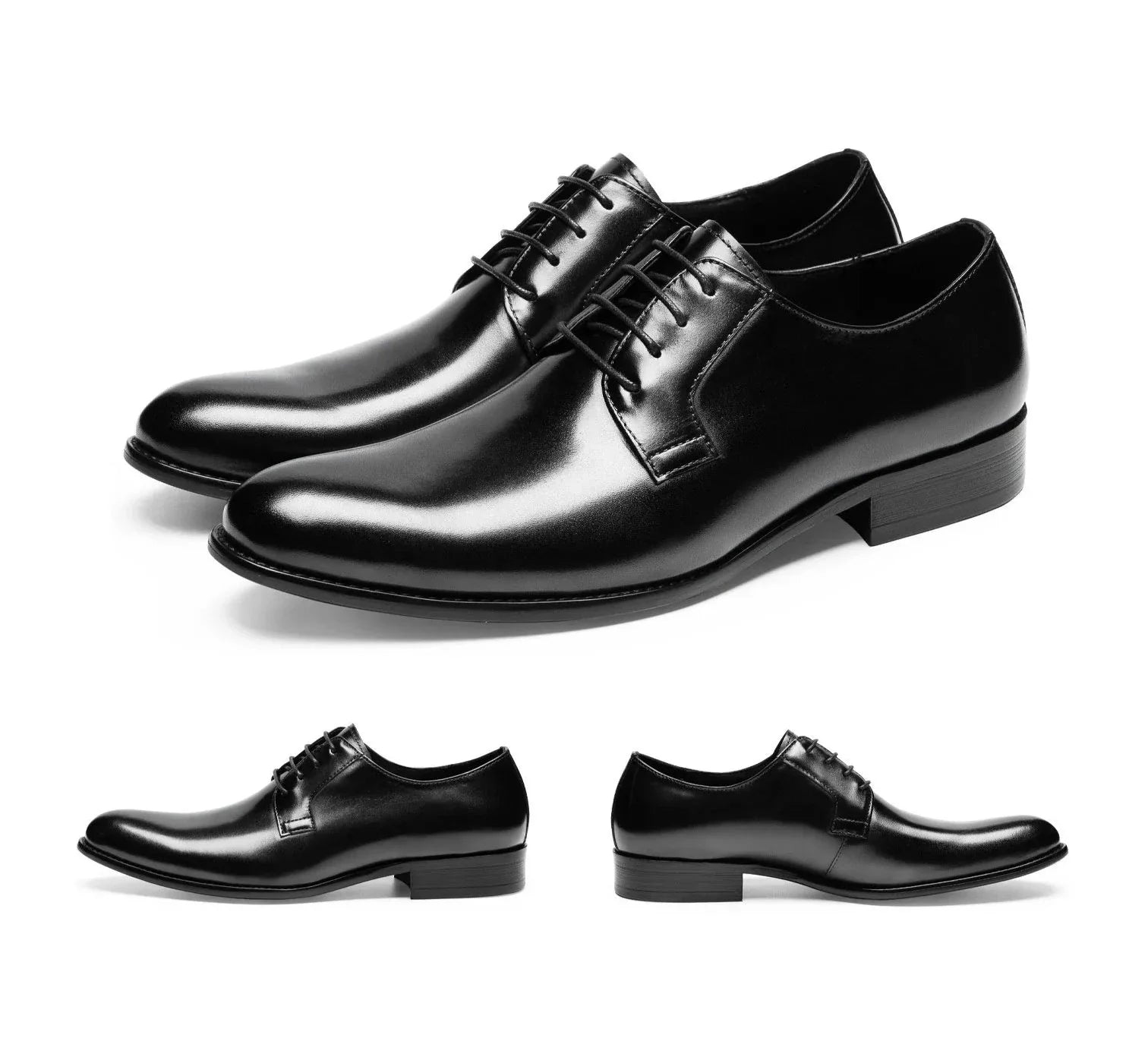 WW | Schnürschuhe Italiano Derbi Leder Anzugschuhe Herren