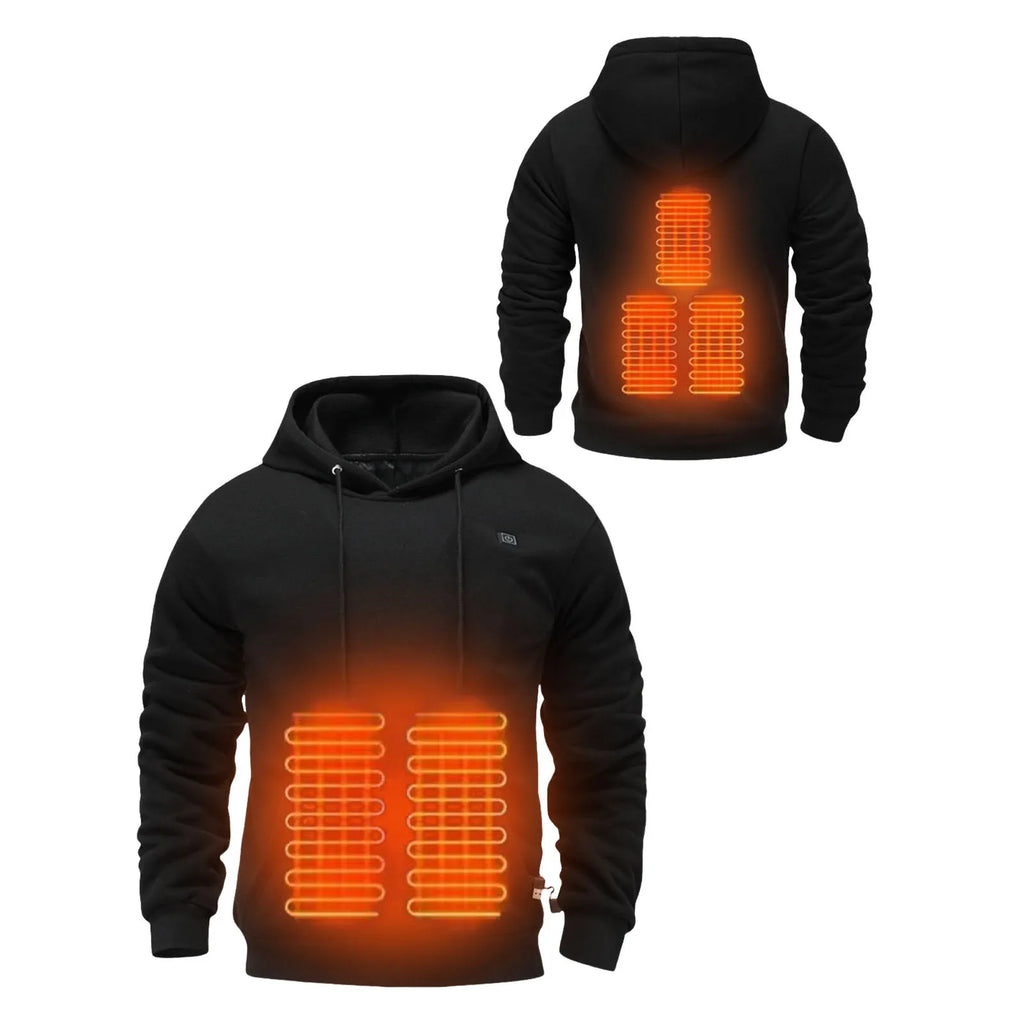 WOLFF - Winter-Hoodie mit USB-Heizung