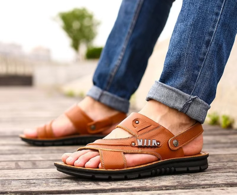 W&W Mode | Stilvolle Und Bequeme Herrensandalen Für Sommerabenteuer