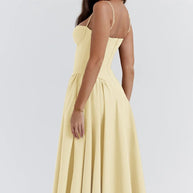 WW | Ärmelloses Midikleid Mit Korsett Passform