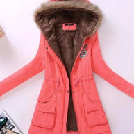 Lässiger Kapuzenmantel