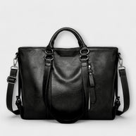 WW | Große Lederhandtasche