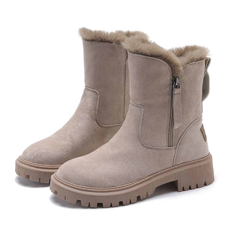 W&W Mode - Knöchel-Schneestiefel