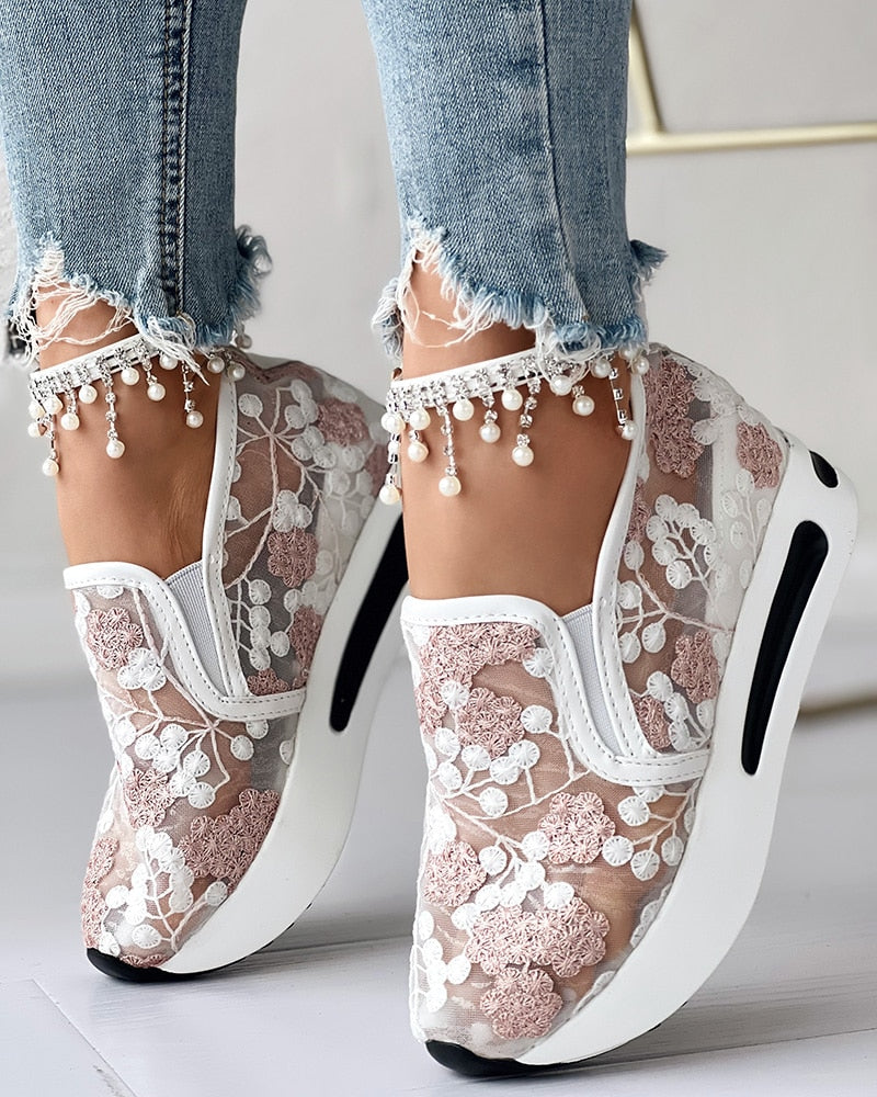 W&W Mode | Atmungsaktive Mesh Orthopädische Schuhe