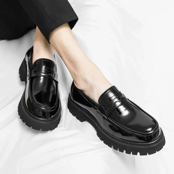 W&W Mode | Premium Geschäftliche Herren Loafers Hohe Sohle