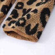 Leoparden Winterjacke