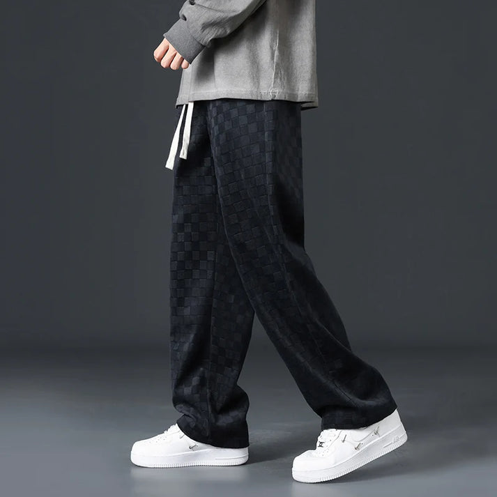 W&W Mode | Stylische Jogginghose Mit Karomuster