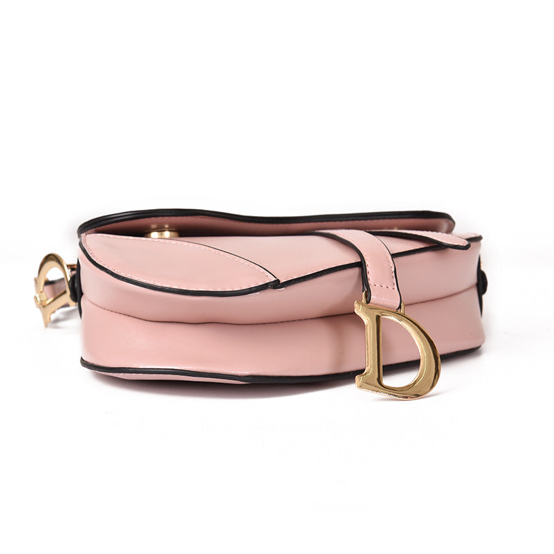 WW | Damen Schultertasche - Exklusive PU-Leder Satteltasche mit breitem Riemen und luxuriösem Aussehen