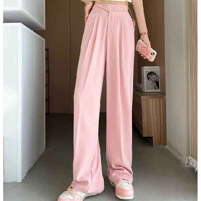 WW - Damen Chic Weite Bein Hosen