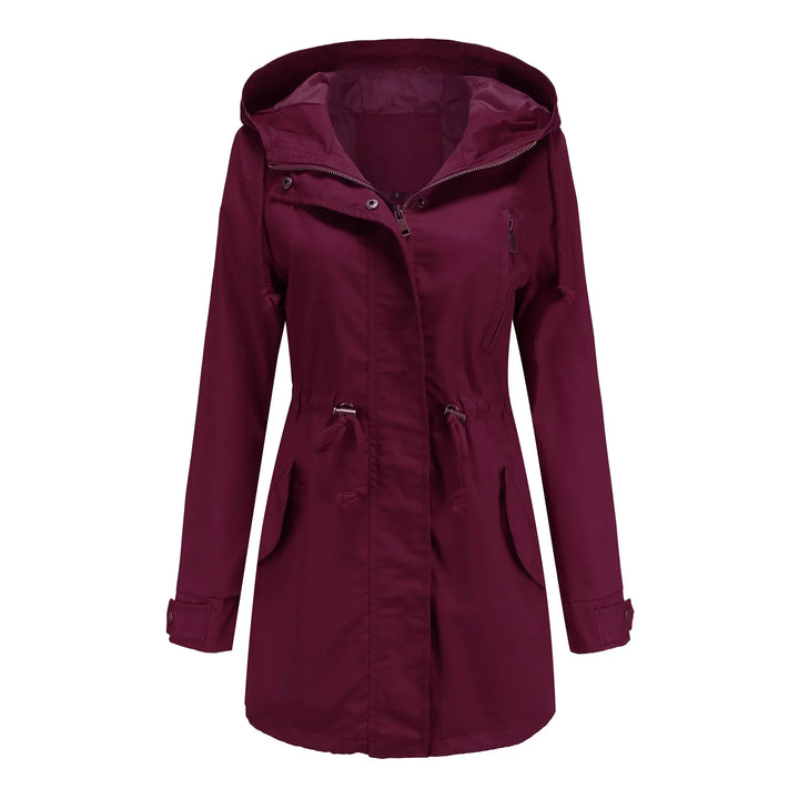 W&W Mode | Baumwoll Trenchcoat Mit Kapuze