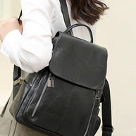 WW | Diebstahlsicherer Lederrucksack Für Damen