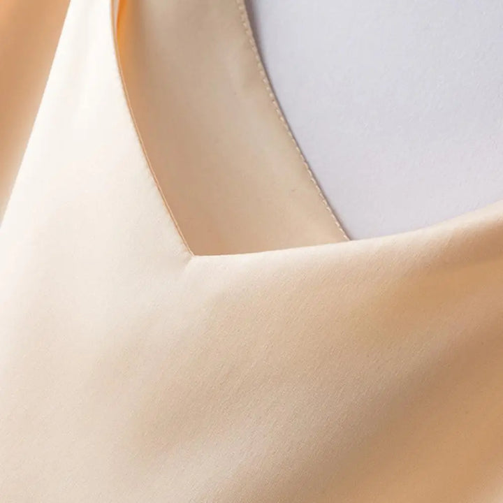 W&W Mode | Satin Unterhemd Mit Spaghettiträgern Für Damen