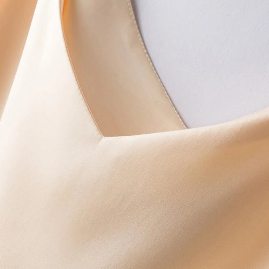 WW | Satin Unterhemd Mit Spaghettiträgern Für Damen