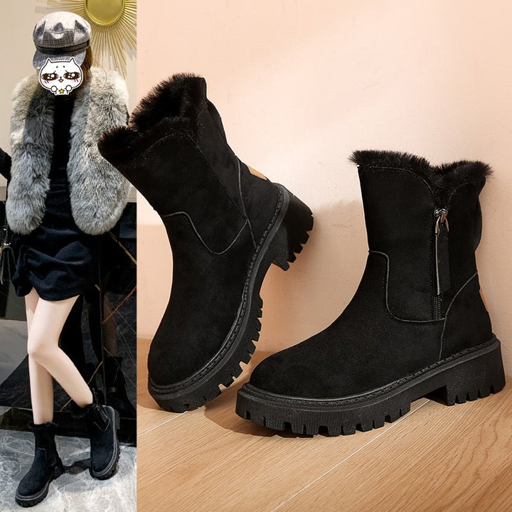 W&W Mode - Knöchel-Schneestiefel
