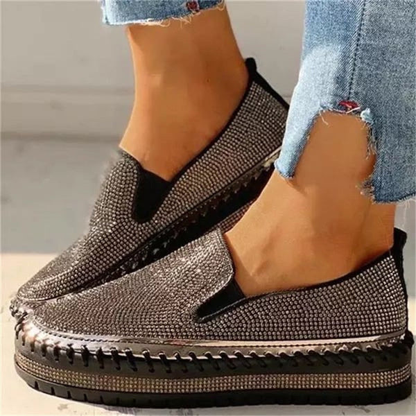 WW | Glitzernde Orthopädische Sommerschuhe Für Damen