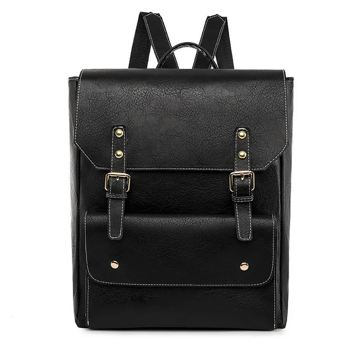 W&W Mode | Zeitlose Tasche mit Schnalle und Klappe für Reisen und Laptop