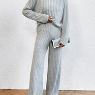 Darlene™ - Strickhose und Rollkragenpullover für Frauen