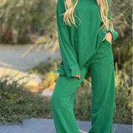 WW | Casual 2-piece T-shirt and pants set – Comfortable and stylish for everyday and leisure