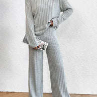 Darlene™ - Strickhose und Rollkragenpullover für Frauen