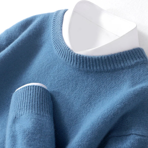 WW | Herrenpullover Mit Zeitgemäßem Doppeltem Kragenentwurf Ideal Für Alltägliche Und Formelle Anlässe