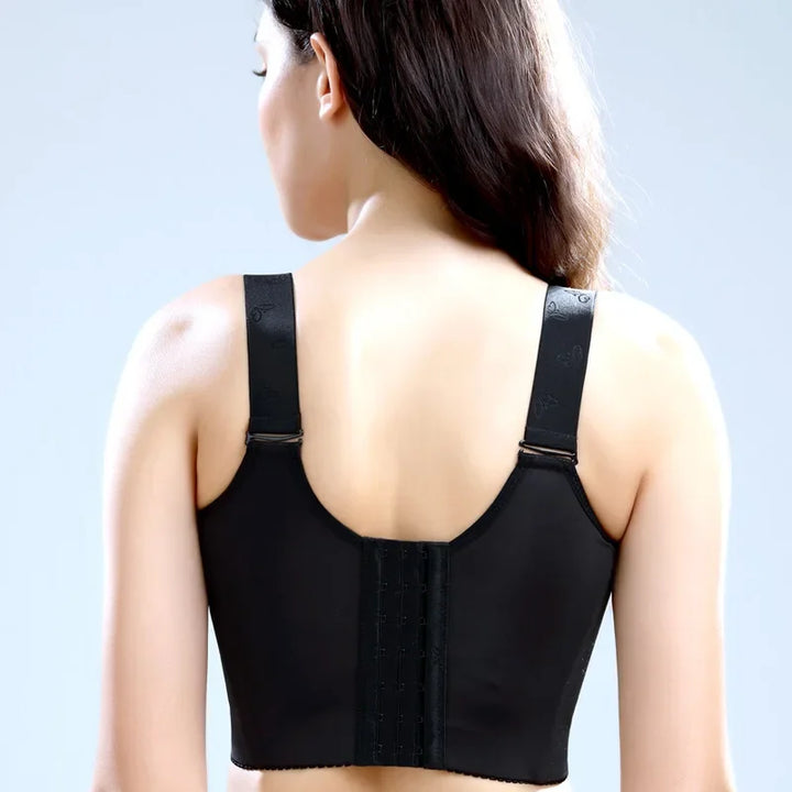 Damen Push-up-BH aus Spitze mit Bügel und Blumenmuster