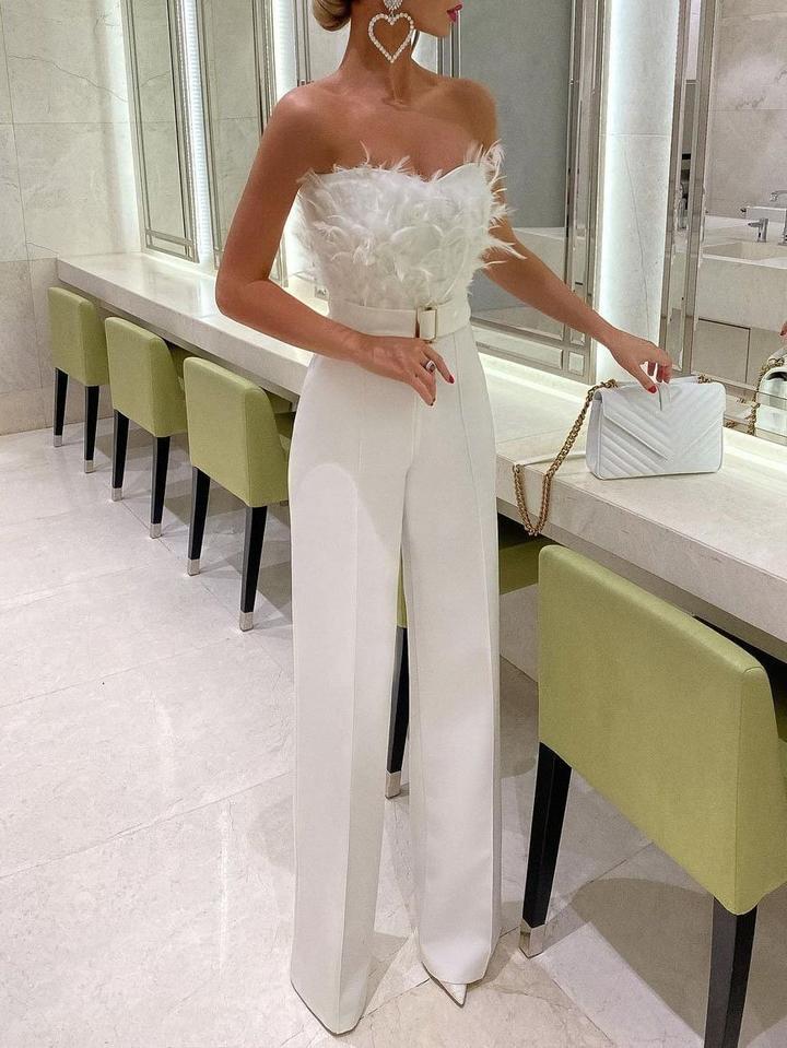 WW Eleganter Lange Jumpsuit - Verführerische Party-Mode