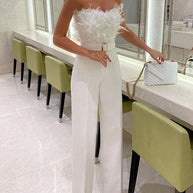 WW Eleganter Lange Jumpsuit - Verführerische Party-Mode