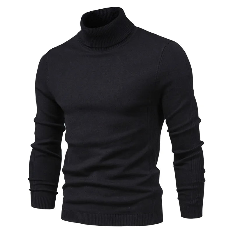 WOLFF | Herren Rollkragenpullover aus hochwertigem Material