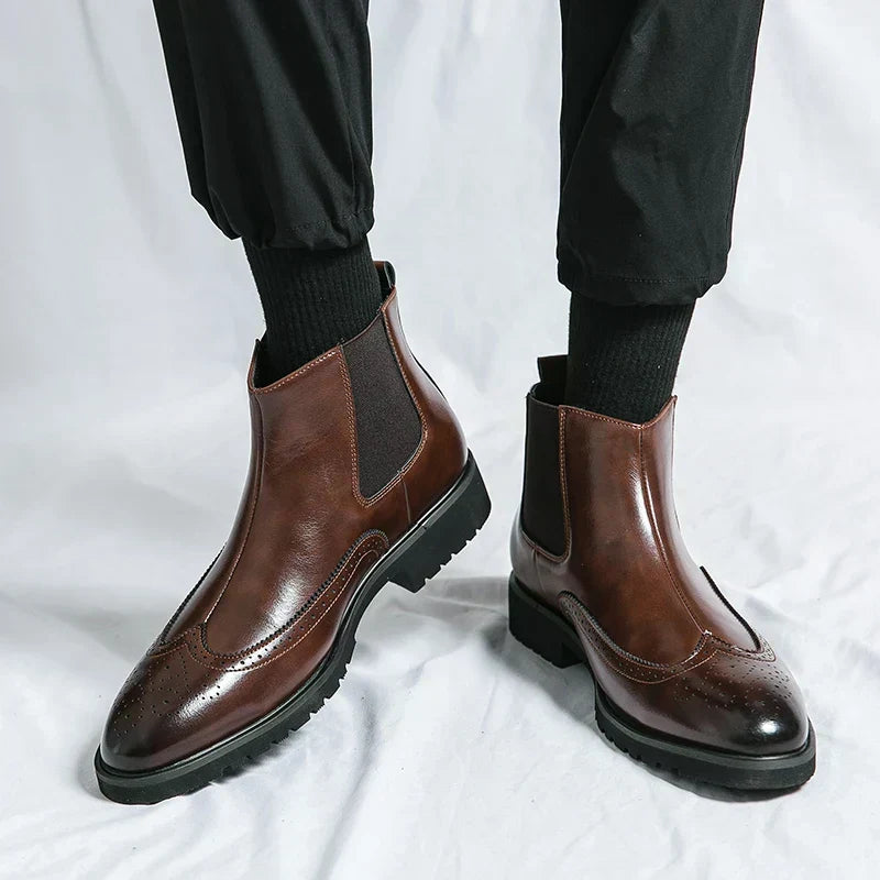 W&W Mode | Stiefel Aus Echtem Leder