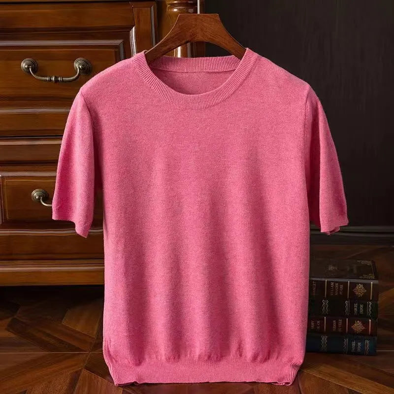 WW | Kaschmir Kurzarm T-Shirt