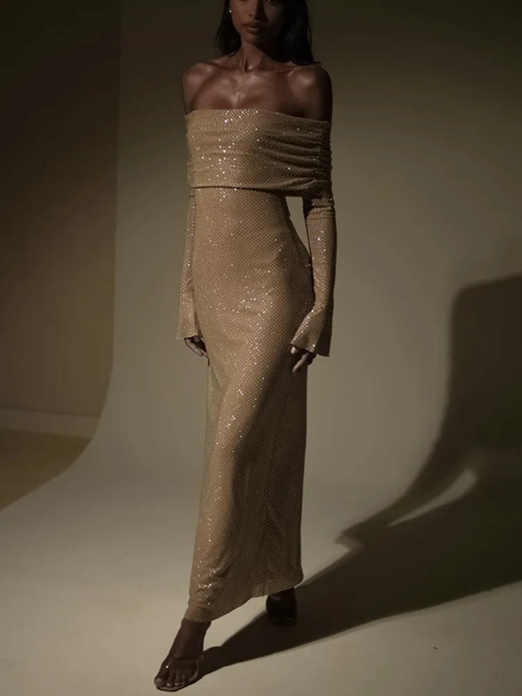 W&W Mode | Elegantes Twilight Glitzerkleid