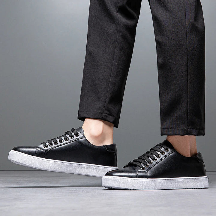 W&W Mode | Leren Herren Sneaker