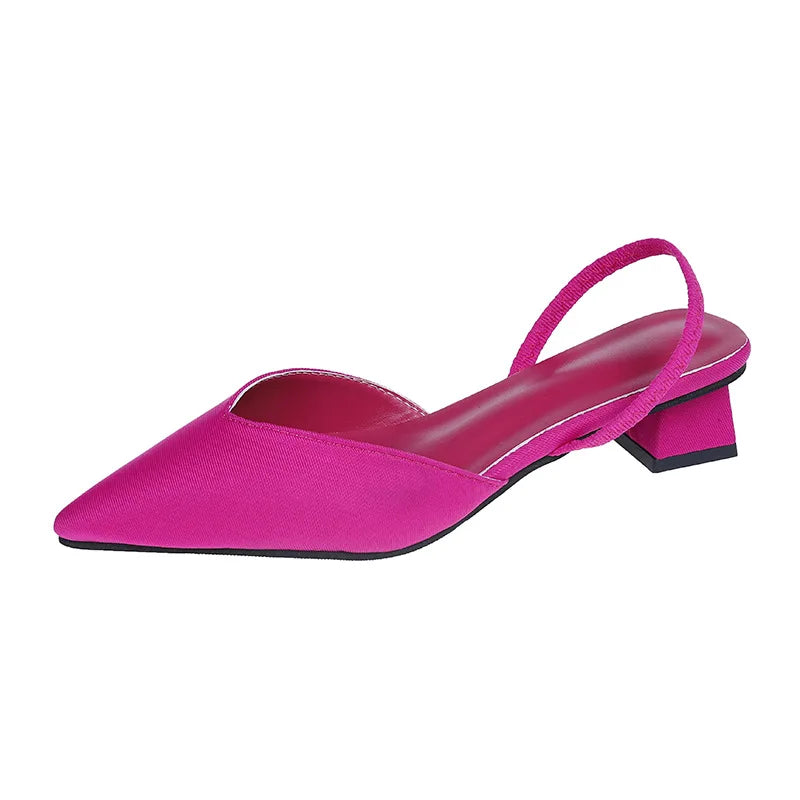 W&W Mode | Slingback Kitten Heel Schuhe Für Damen
