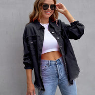 Casual Damen Jeansjacke