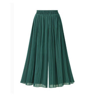 WW | Damenhose Mit Weitem Bein Und Mesh Detail