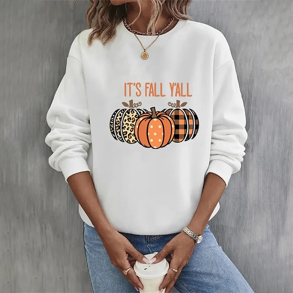 W&W - Halloween-Kürbis-Sweatshirts