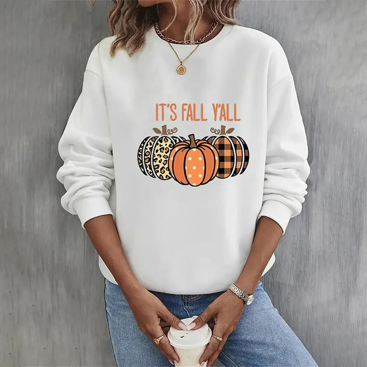 W&W - Halloween-Kürbis-Sweatshirts