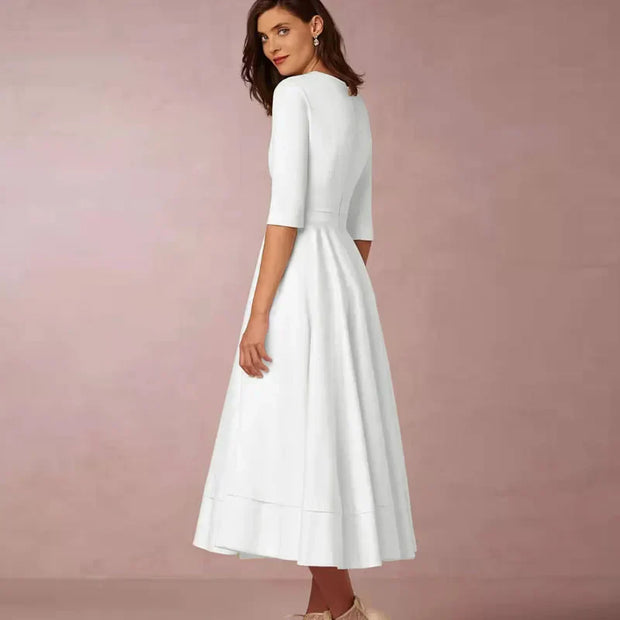 WW | Elegantes A-Linien-Midikleid