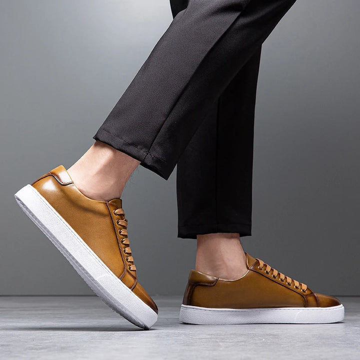 W&W Mode | Leren Herren Sneaker