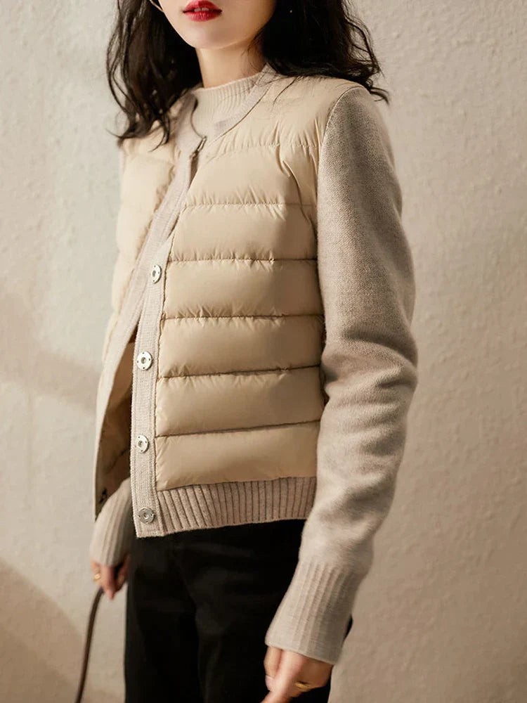 W&W Mode -  Trendige Damen-Pufferjacke
