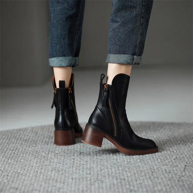 WW | Stiefeletten aus Leder