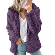 WW | Teddy Fleecejacke Damen - Lang
