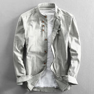 WW | Minimalistisches Kimono Hemd Für Herren