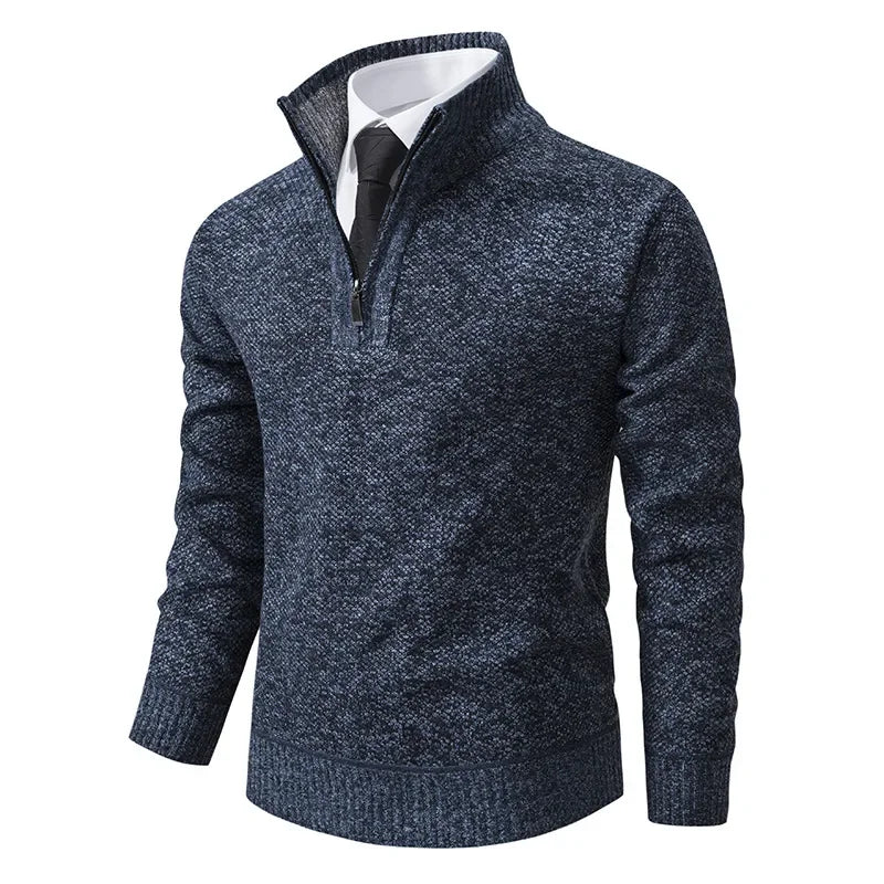 Wolff | Gefütterter Warmer Fleece-Pullover